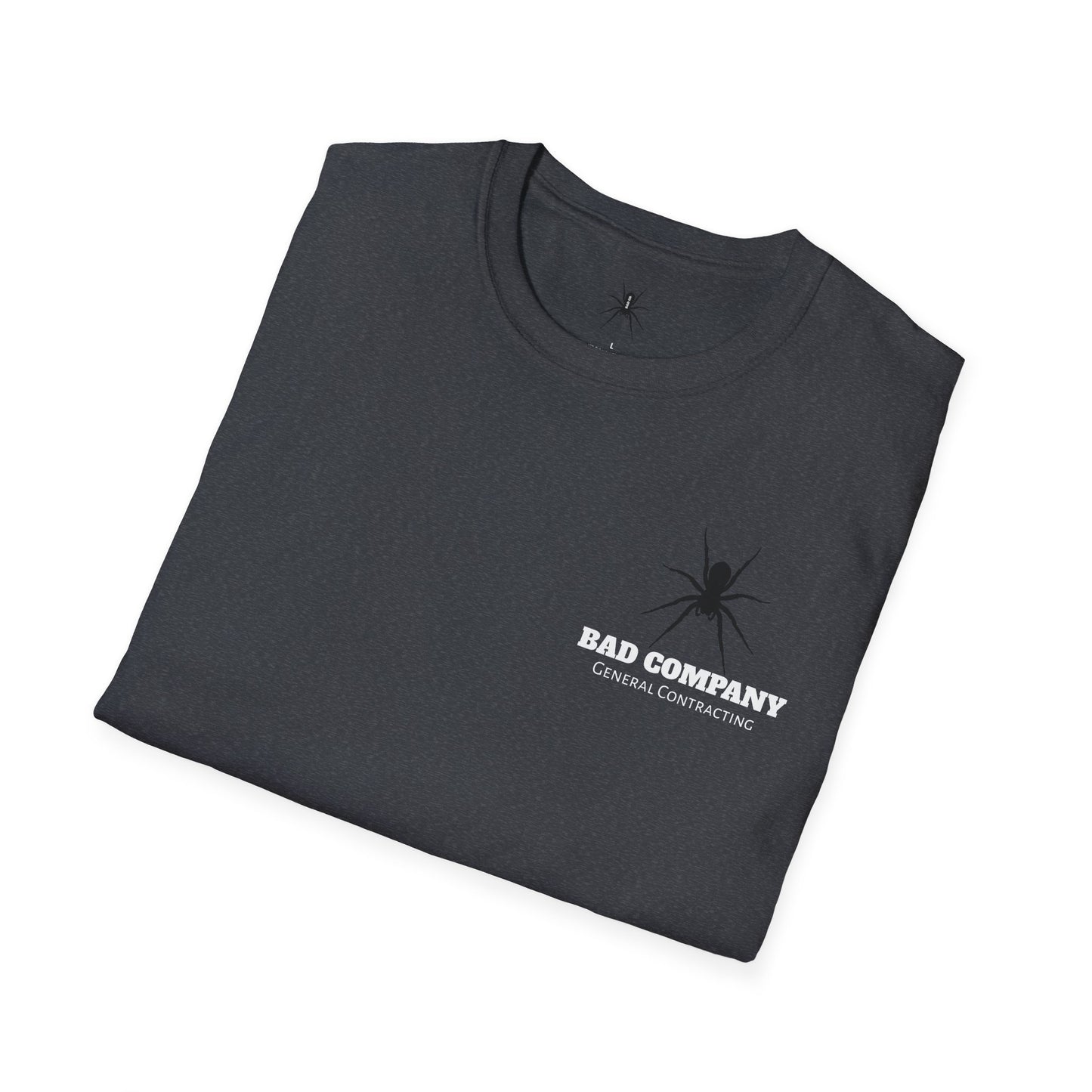 Unisex Softstyle T-Shirt - Bad Company Roofing & Construction Graphic Tee