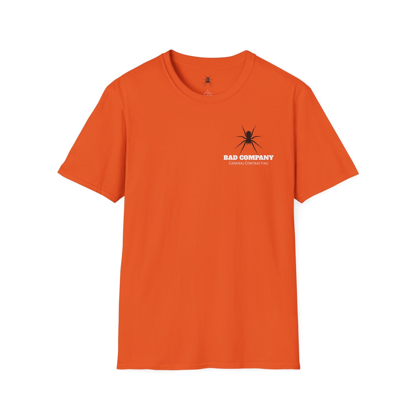 Unisex Softstyle T-Shirt - Bad Company Roofing & Construction Graphic Tee