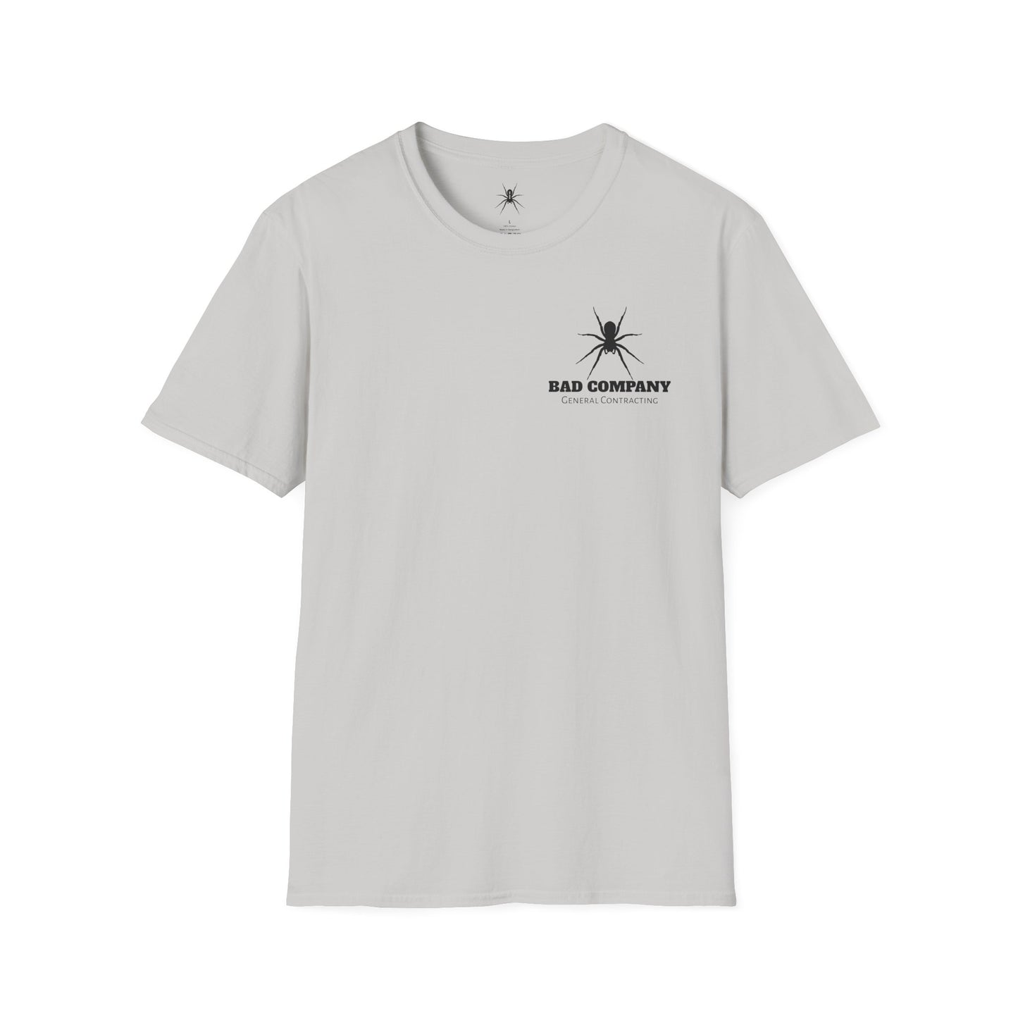 Unisex Softstyle T-Shirt - Bad Company Roofing & Construction Graphic Tee
