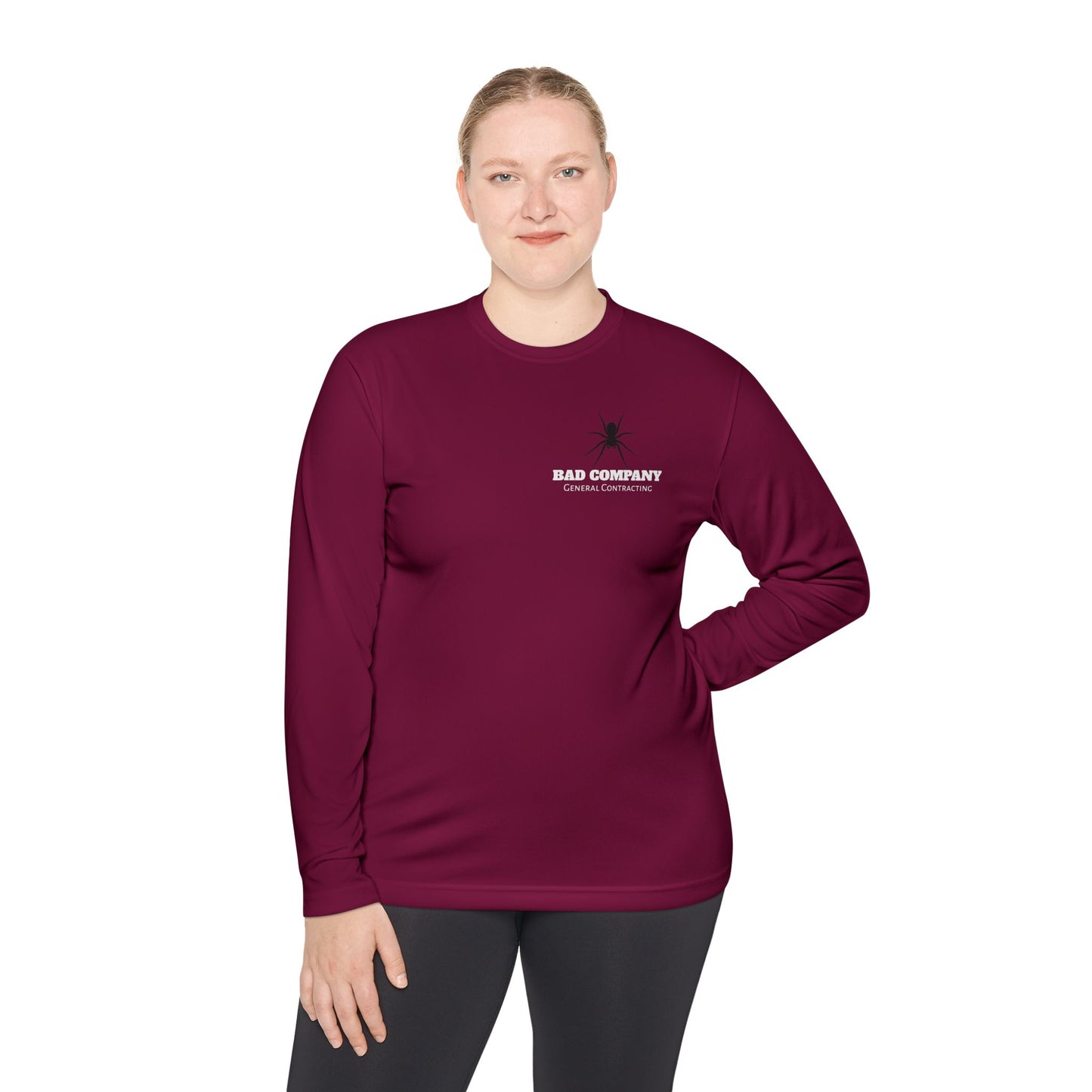 Bad Company Long Sleeve Tee - Lightweight Workwear for Contractors