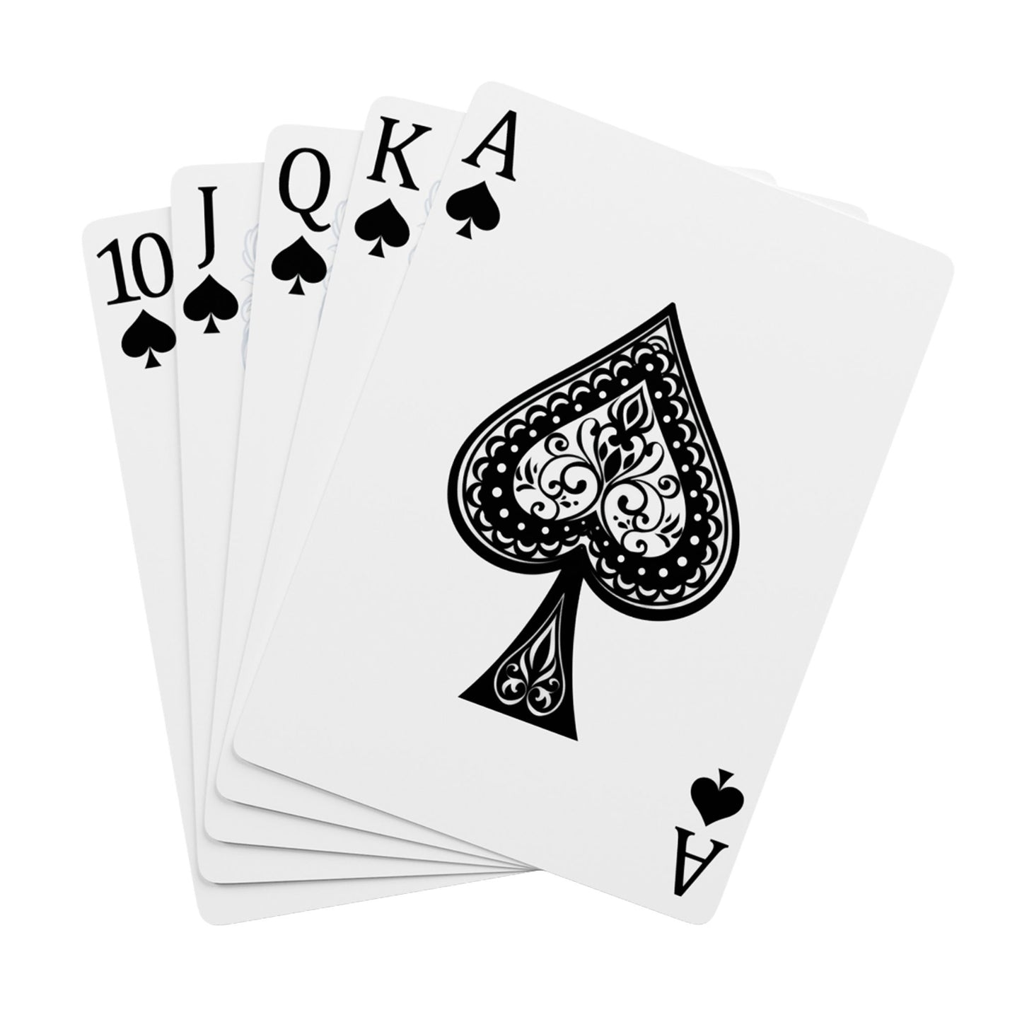 Spooky Spider-Themed Poker Playing Cards for Halloween