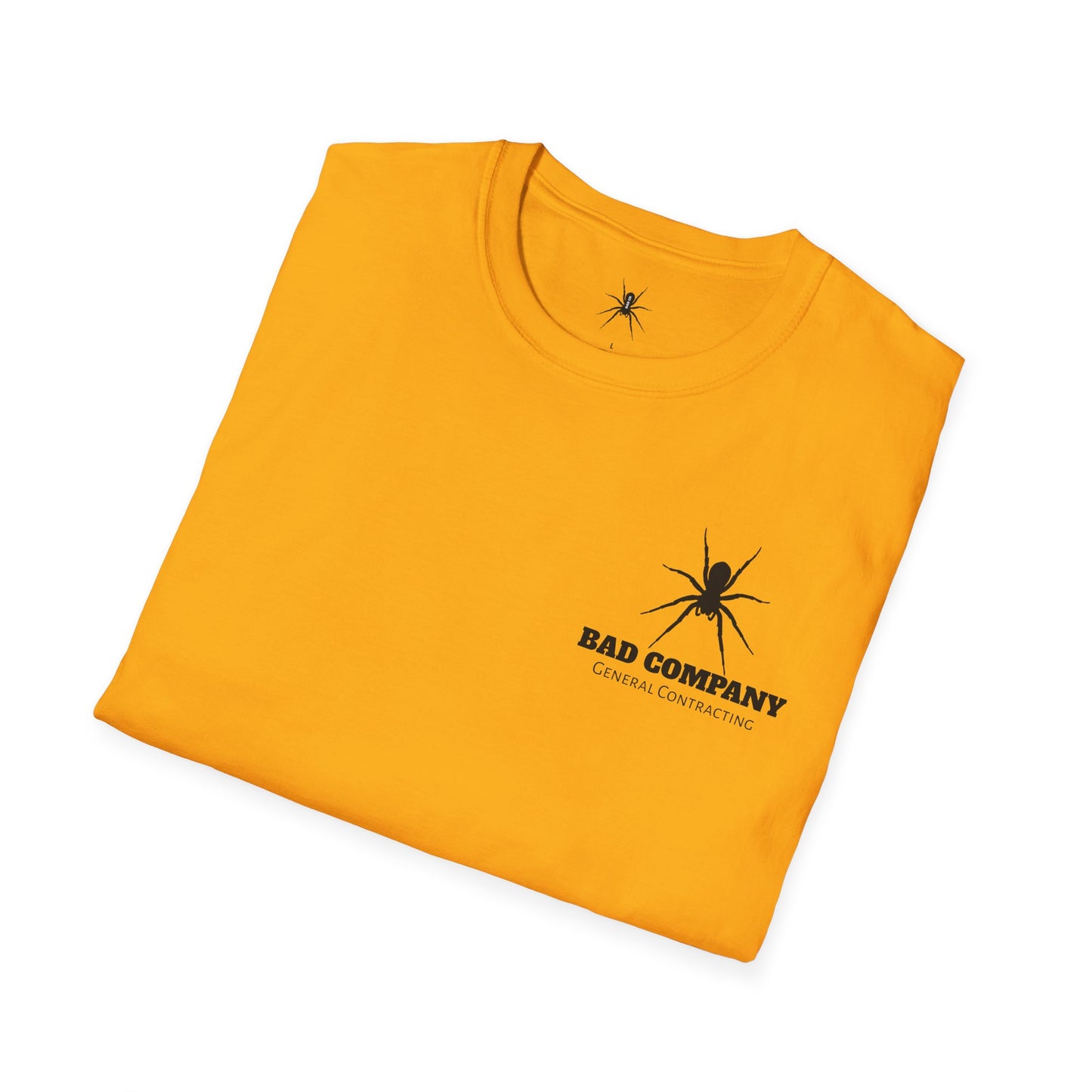 Unisex Softstyle T-Shirt - Bad Company Roofing & Construction Graphic Tee