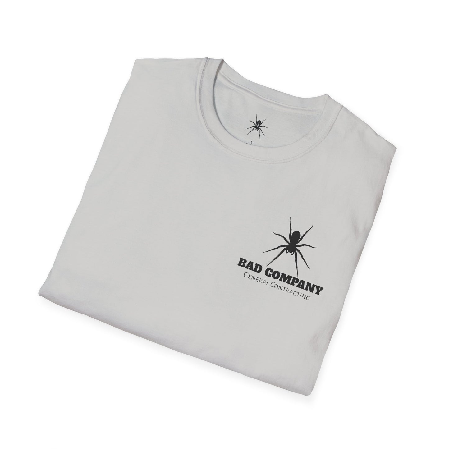 Unisex Softstyle T-Shirt - Bad Company Roofing & Construction Graphic Tee
