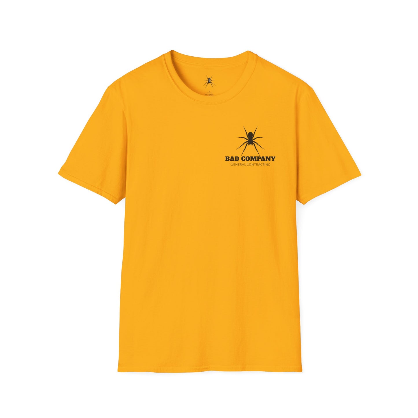 Unisex Softstyle T-Shirt - Bad Company Roofing & Construction Graphic Tee