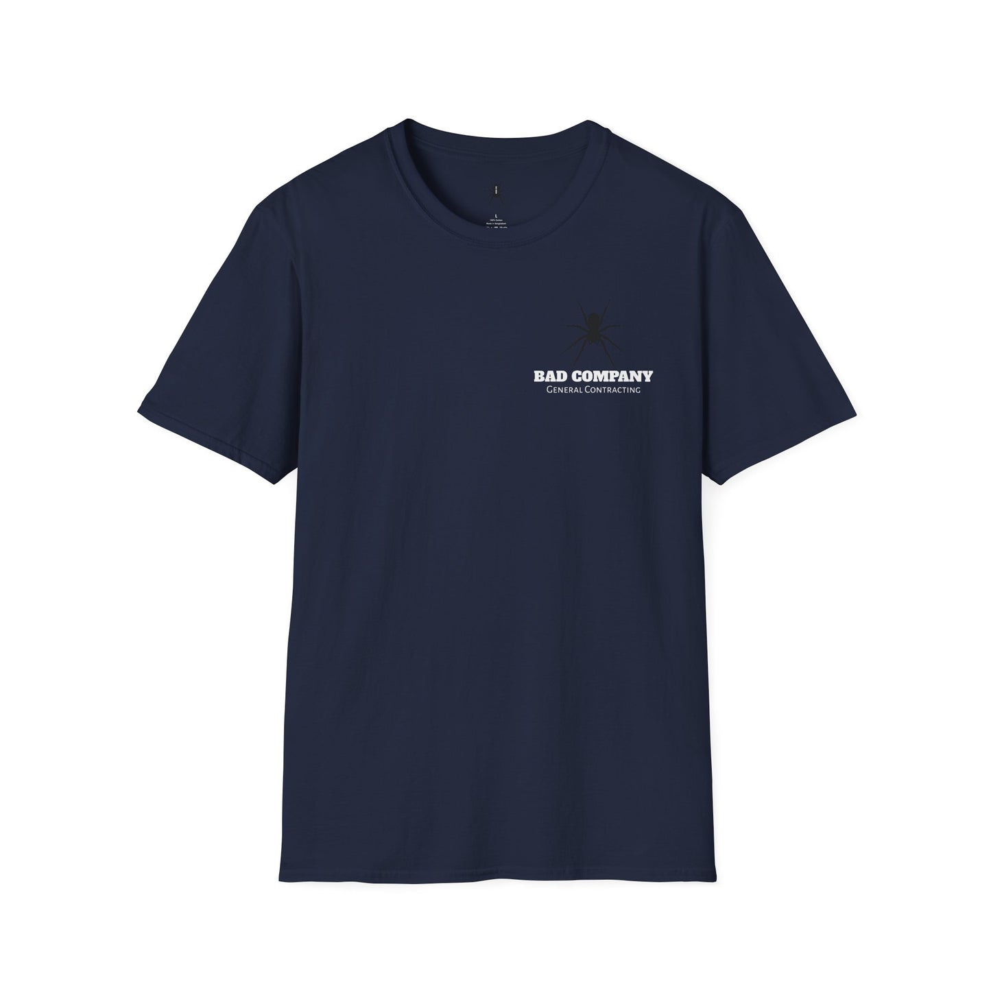 Unisex Softstyle T-Shirt - Bad Company Roofing & Construction Graphic Tee