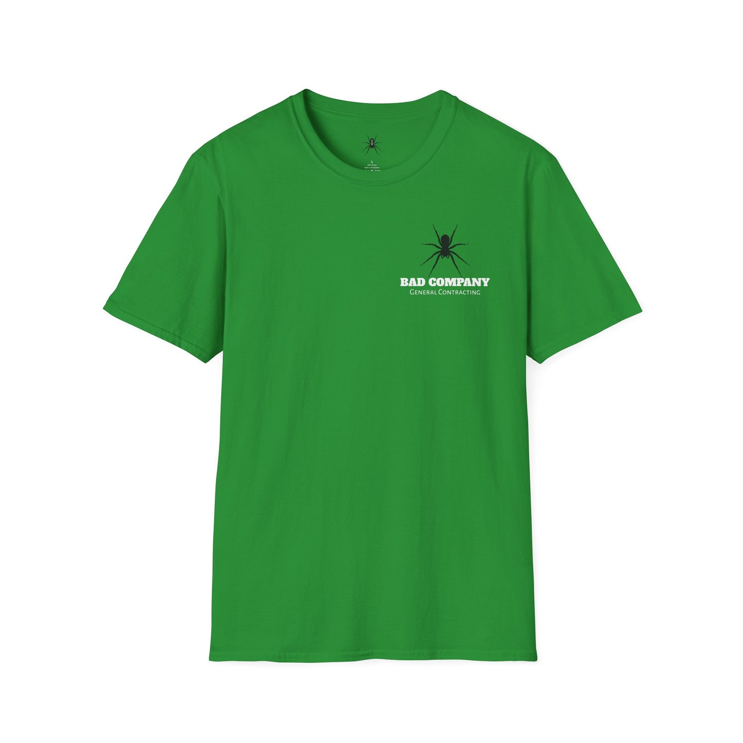 Unisex Softstyle T-Shirt - Bad Company Roofing & Construction Graphic Tee