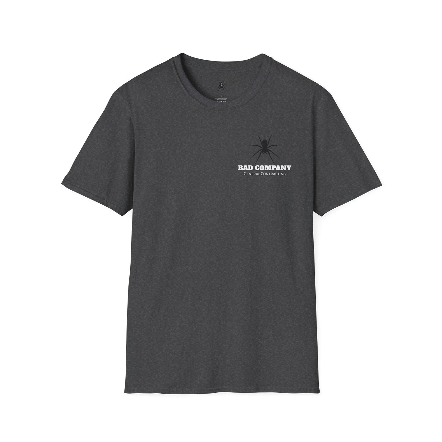 Unisex Softstyle T-Shirt - Bad Company Roofing & Construction Graphic Tee