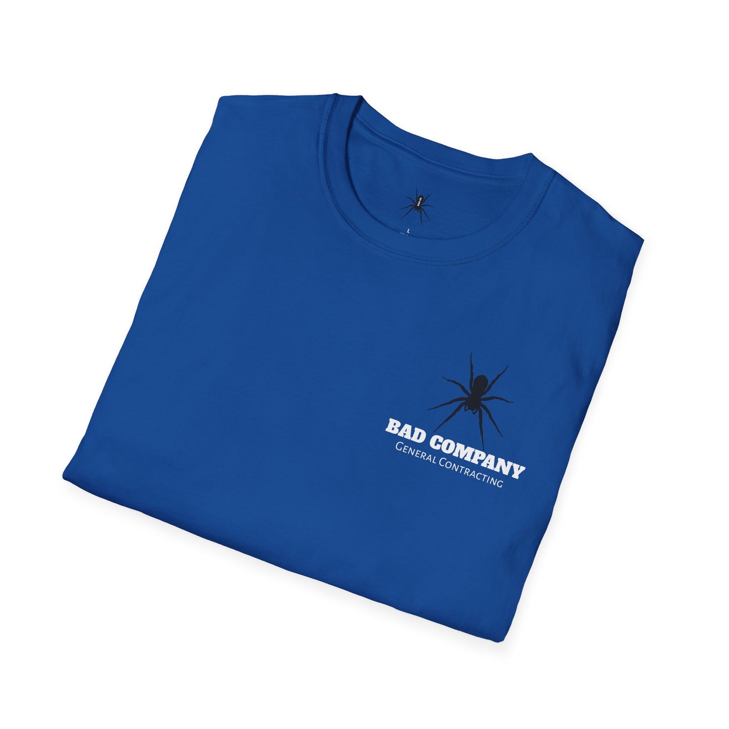 Unisex Softstyle T-Shirt - Bad Company Roofing & Construction Graphic Tee