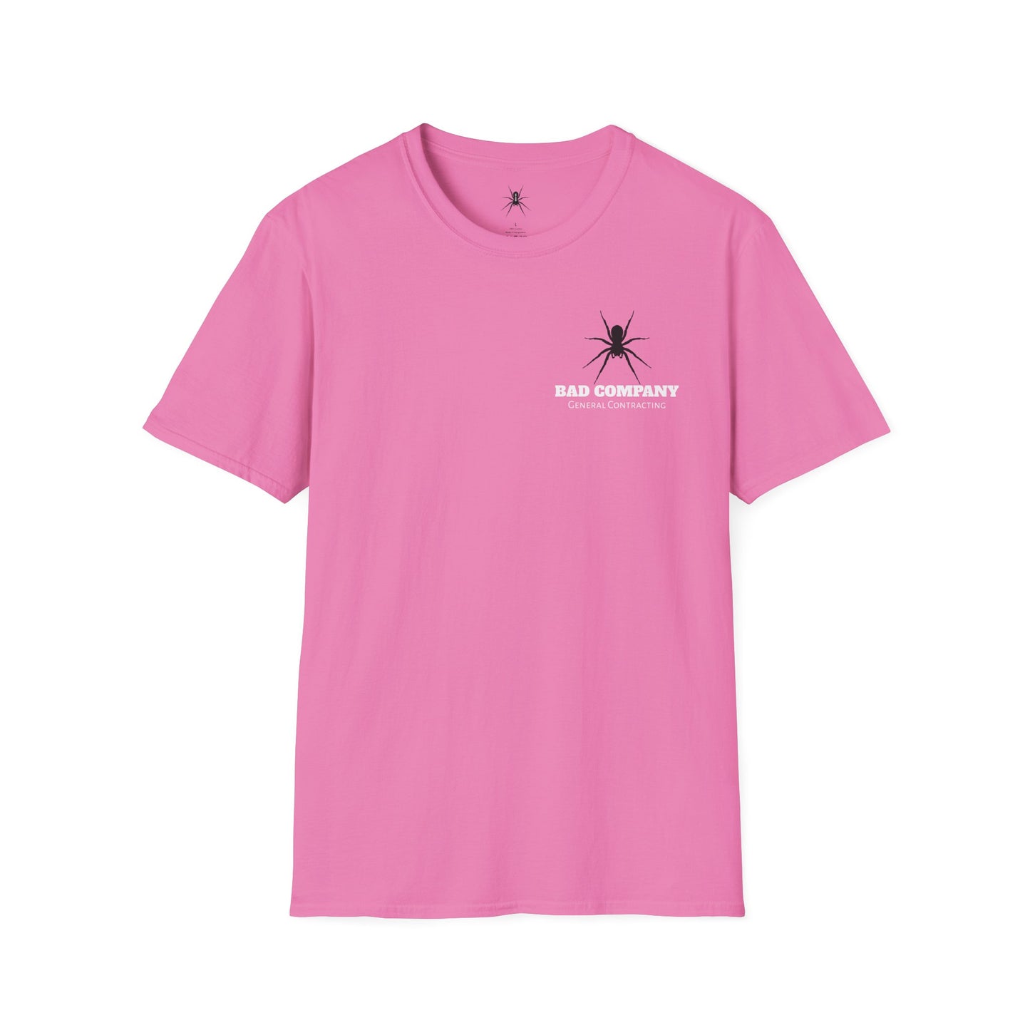 Unisex Softstyle T-Shirt - Bad Company Roofing & Construction Graphic Tee
