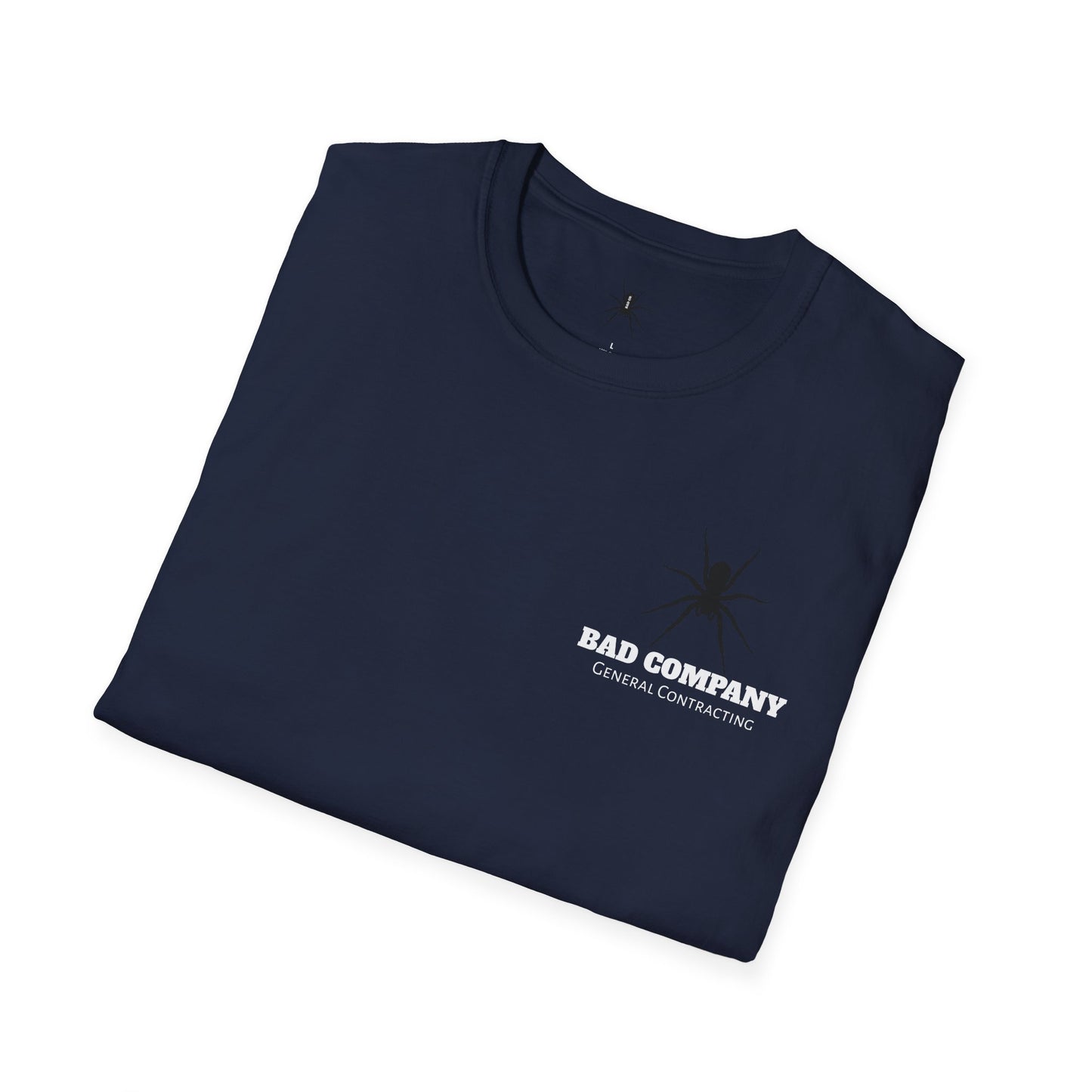 Unisex Softstyle T-Shirt - Bad Company Roofing & Construction Graphic Tee