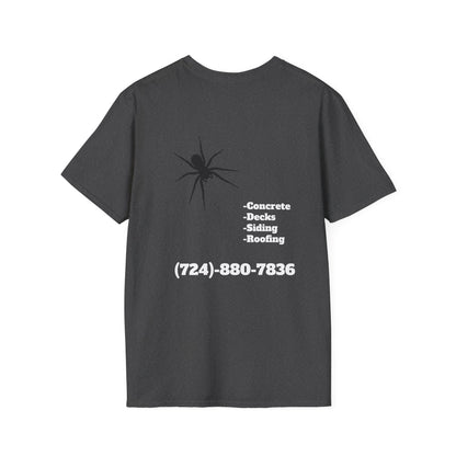 Copy of Unisex Softstyle T-Shirt - Bad Company Roofing & Construction Graphic Tee