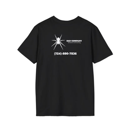 Copy of Unisex Softstyle T-Shirt - Bad Company Roofing & Construction Graphic Tee