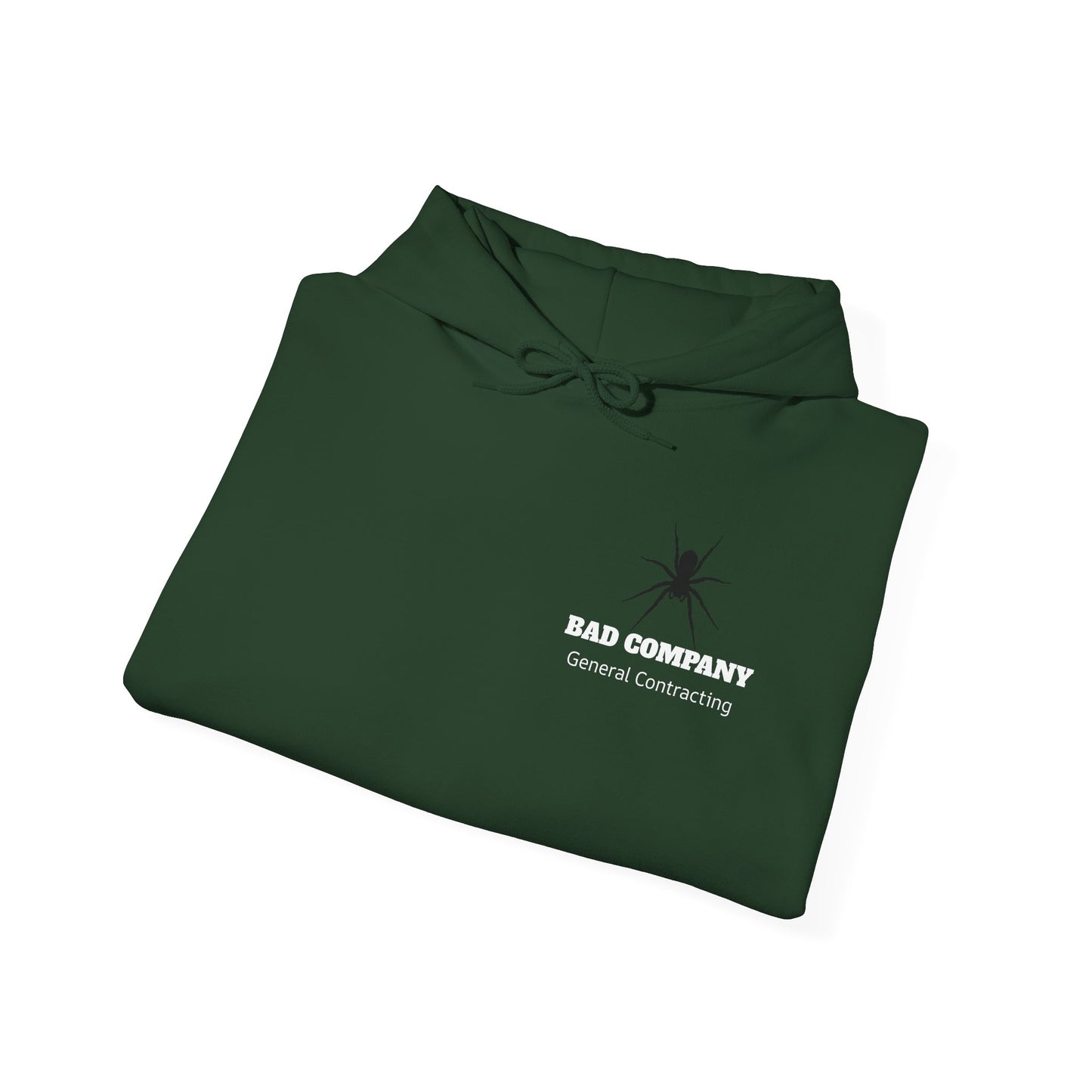 Spider Design Unisex Heavy Blend™ Hooded Sweatshirt - BAD COMPANY Contracting