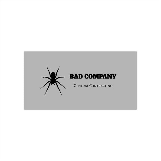 Spooky Bad Company Bumper Sticker | Unique Car Accessories