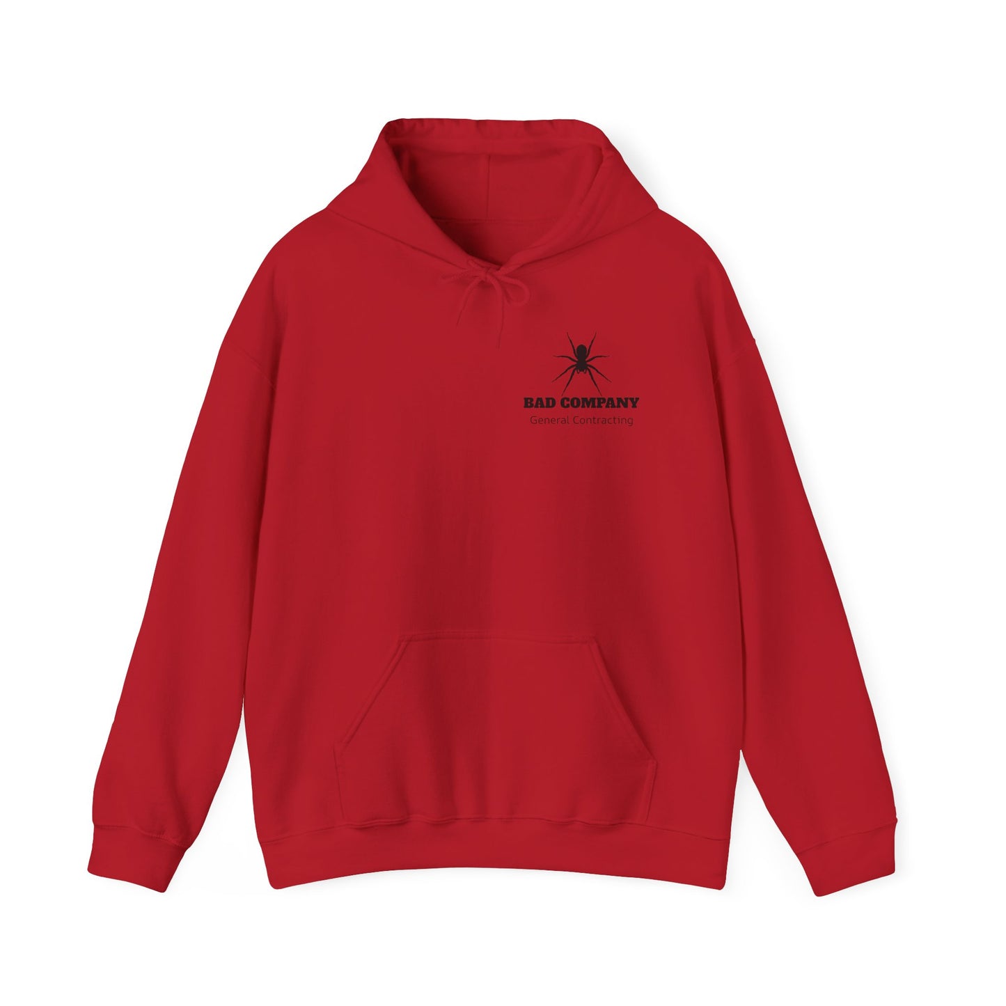 Spider Design Unisex Heavy Blend™ Hooded Sweatshirt - BAD COMPANY Contracting