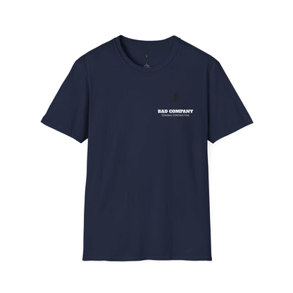 Copy of Unisex Softstyle T-Shirt - Bad Company Roofing & Construction Graphic Tee