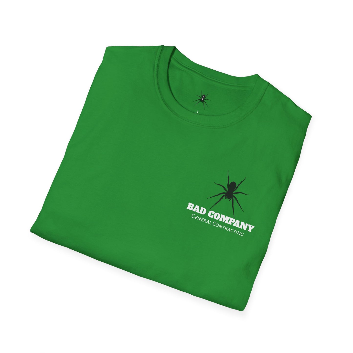 Copy of Unisex Softstyle T-Shirt - Bad Company Roofing & Construction Graphic Tee