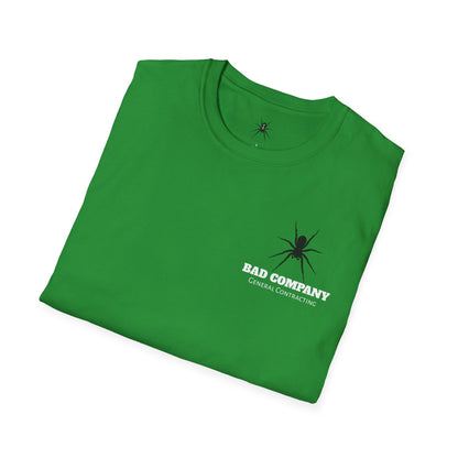 Copy of Unisex Softstyle T-Shirt - Bad Company Roofing & Construction Graphic Tee