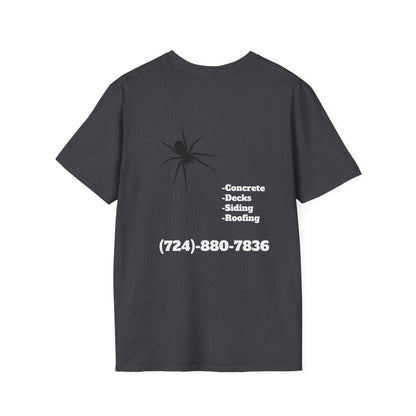 Copy of Unisex Softstyle T-Shirt - Bad Company Roofing & Construction Graphic Tee