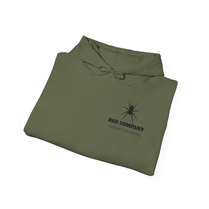 Spider Design Unisex Heavy Blend™ Hooded Sweatshirt - BAD COMPANY Contracting