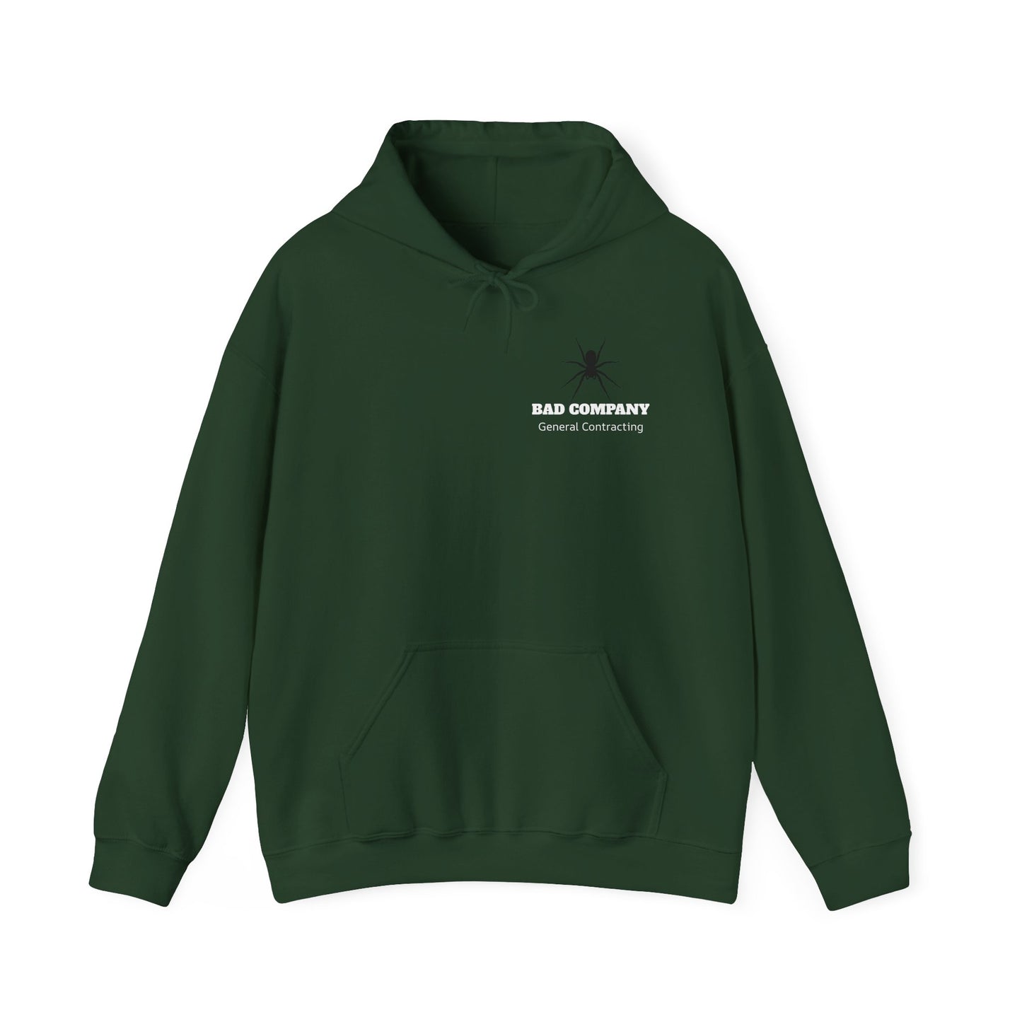 Spider Design Unisex Heavy Blend™ Hooded Sweatshirt - BAD COMPANY Contracting