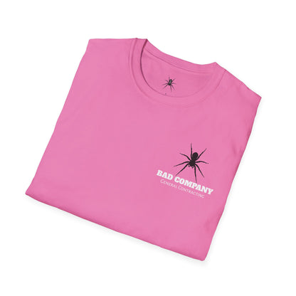 Copy of Unisex Softstyle T-Shirt - Bad Company Roofing & Construction Graphic Tee