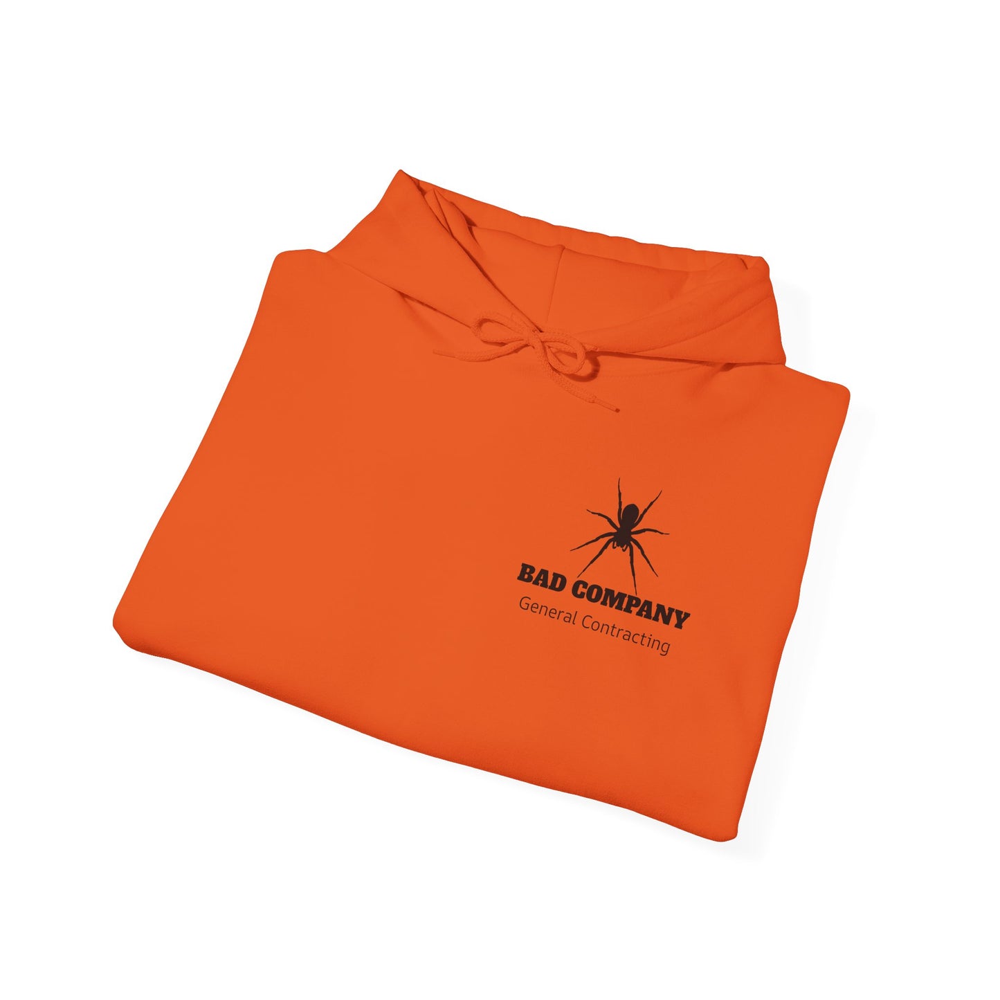 Spider Design Unisex Heavy Blend™ Hooded Sweatshirt - BAD COMPANY Contracting